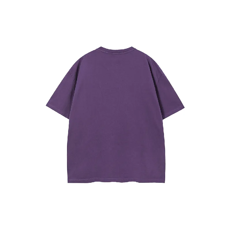 Casual Loose 100% Cotton T-Shirt-1