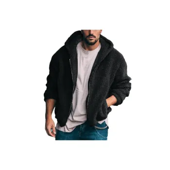Fashionable Plain Zipper Jacket