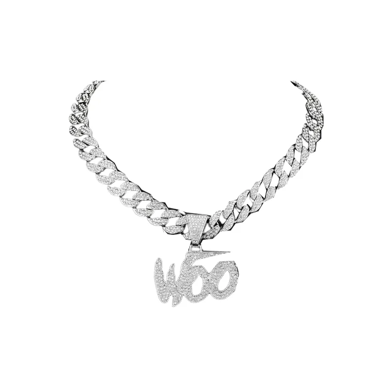Trendy Letter Pendant Necklace-2