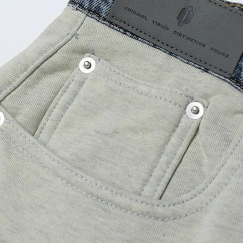 Retro Distress Jeans-5