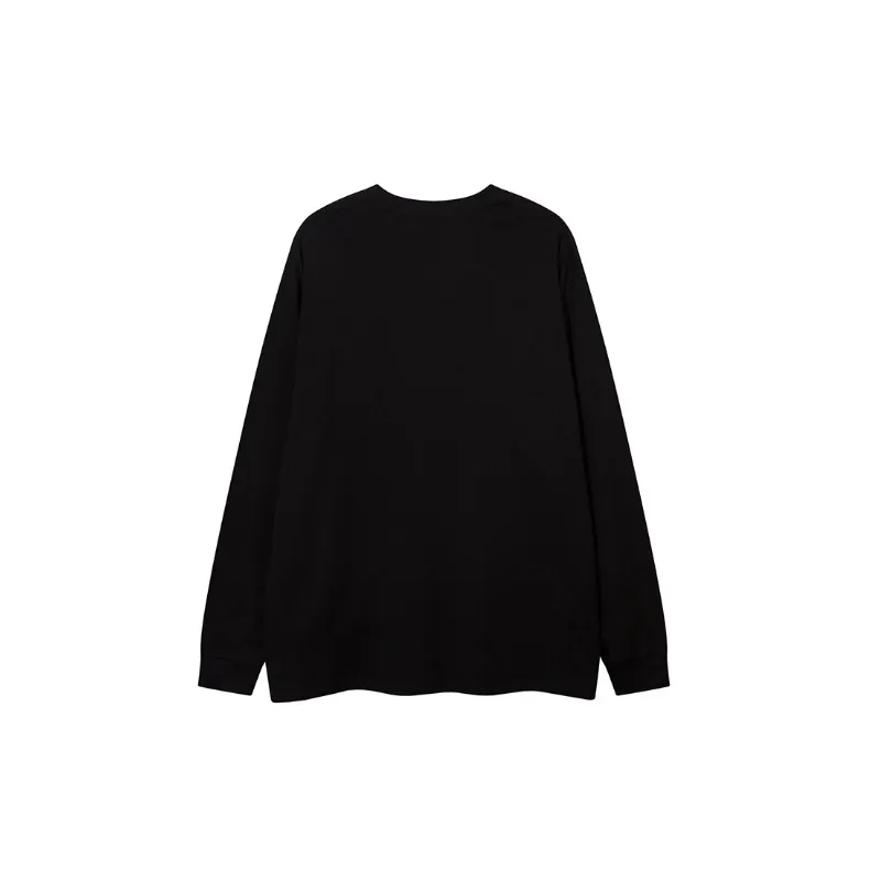 High Street Letter Printed Long Sleeve T Shirt-5