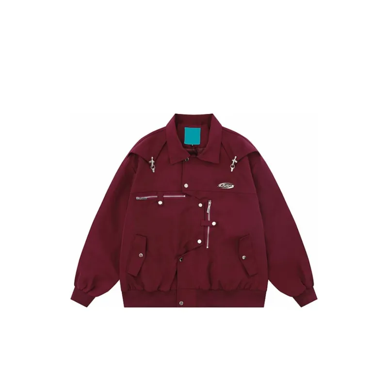 Retro Loose Flight Jacketet-0