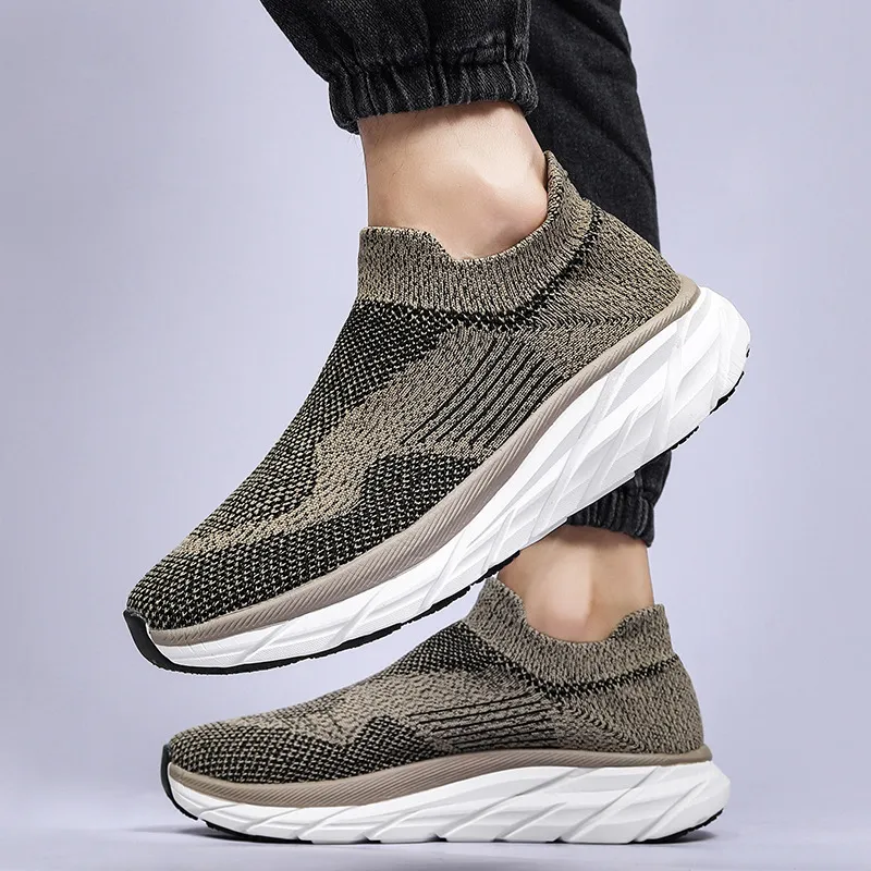 Casual Lightweight Slip On Shoes-4