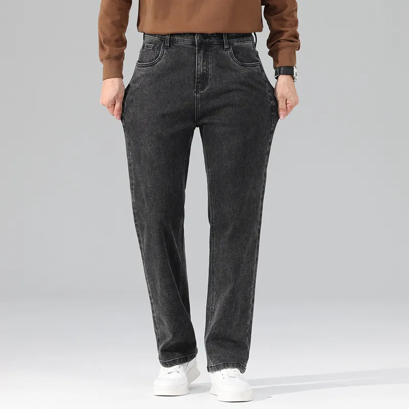 Trendy Loose Jeans-2