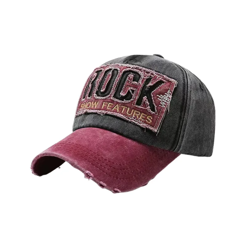 Fashionable Embroidered Peaked Cap-6