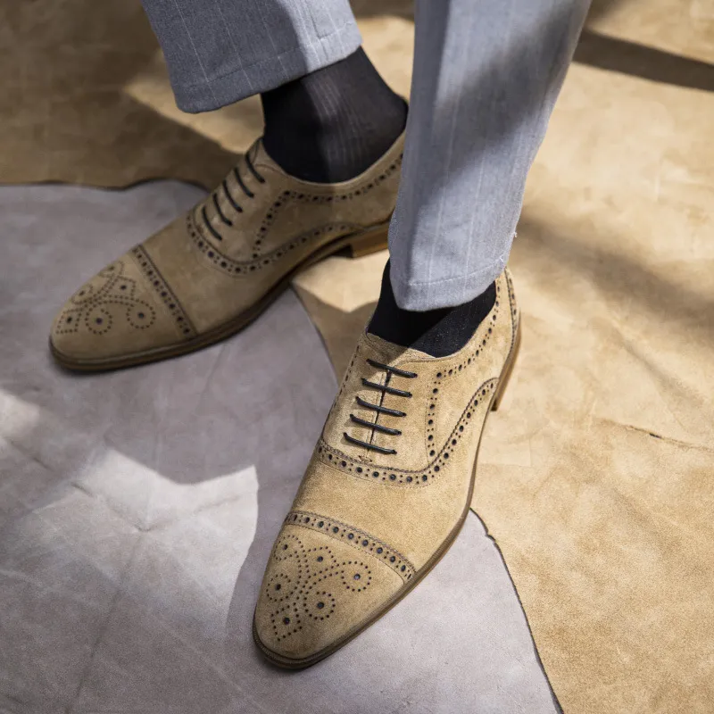 Retro Simple Dress Shoes-3