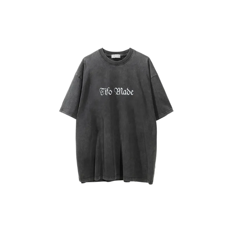 Casual Loose Cotton T Shirt-4