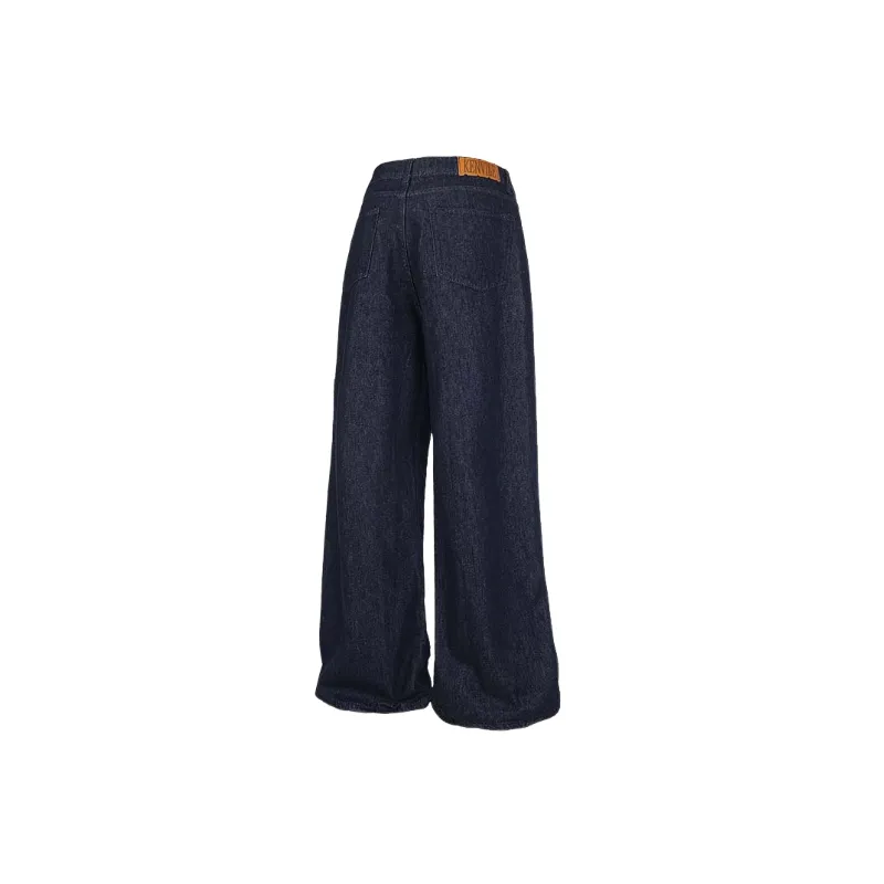 Retro Loose Cotton Blended Fabric Casual Pants-1