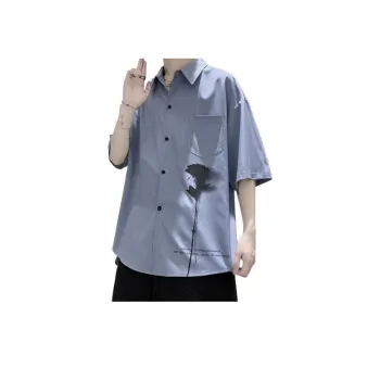 Thin Loose Short Sleeved Shirt