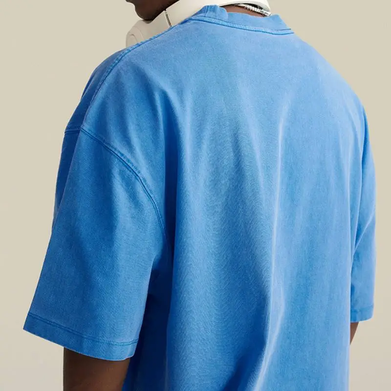 Retro Loose 100% Cotton T Shirt Unisex-11