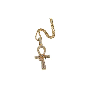 Hiphop New Horus Eye Anher Cross Pendant Retro Necklace