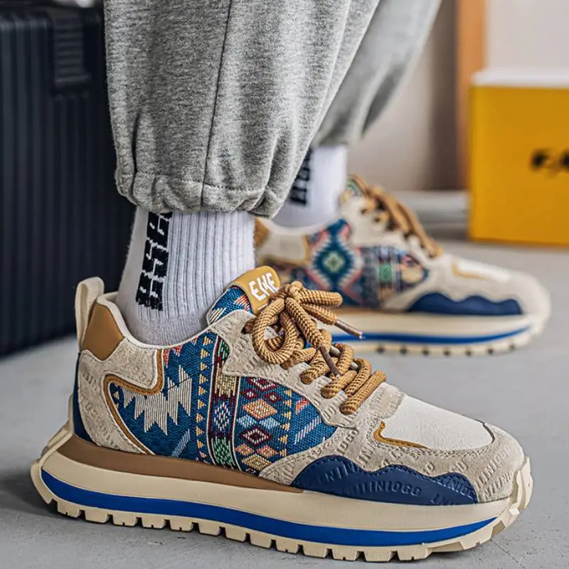 Fashionable Embroidery Lifestyle Shoes-11