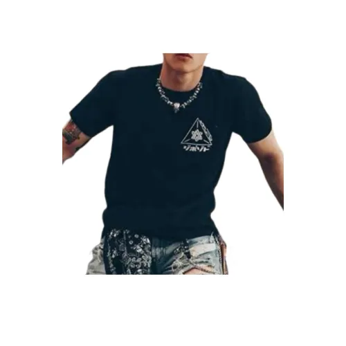 Abstract Print Short Sleeve T shirt