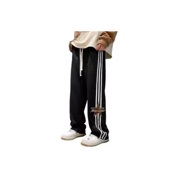 Trendy Casual Striped Drape Sweatpants