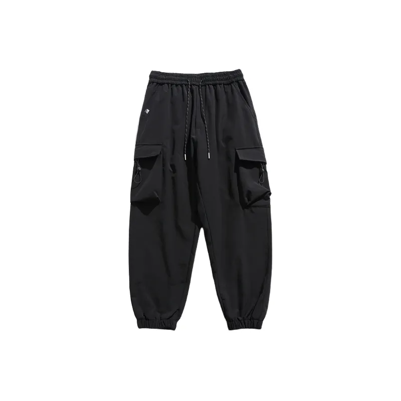 Three Dimensional Multi Pocket Wide leg Outdoor Work Pants