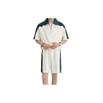Loose Casual Shorts and T Shirt Two Piece Suit