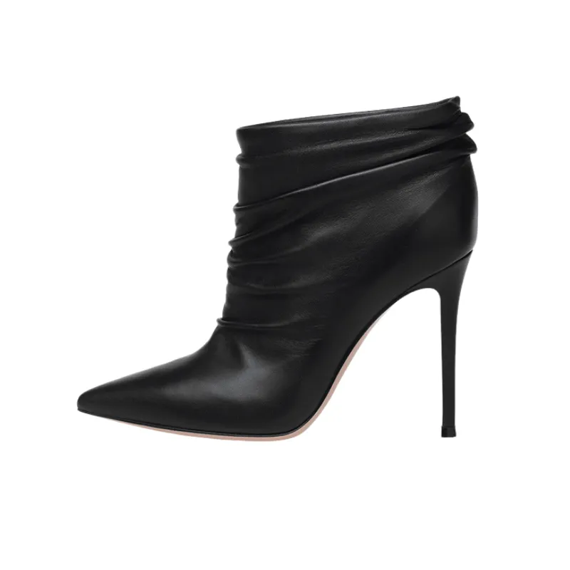 Fashionable Simple Ankle Boots-0