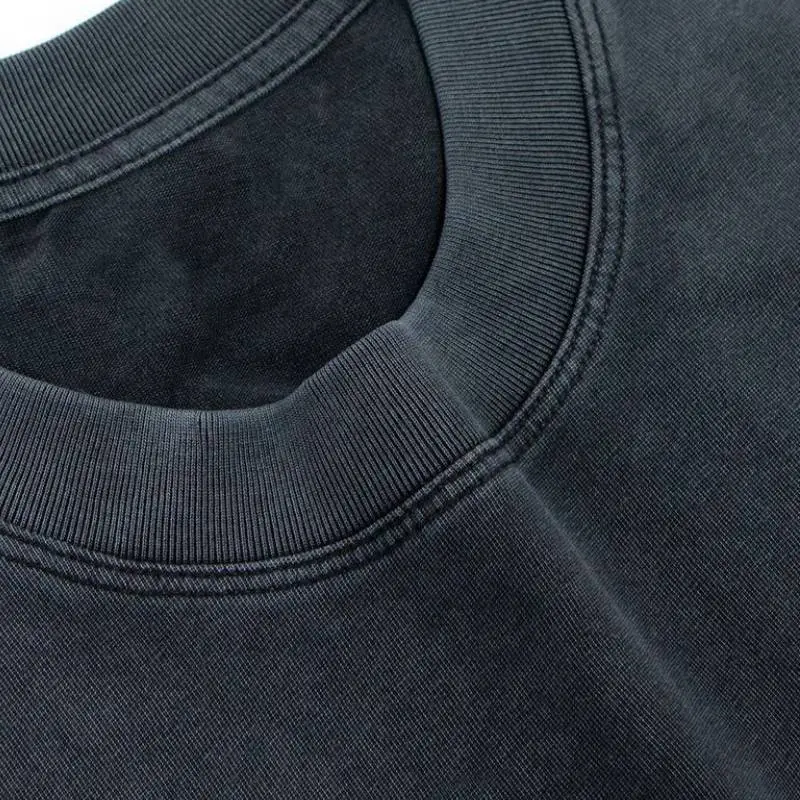 Retro Print 100% Cotton T Shirt-4