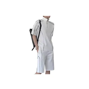Deconstructed Casual Two Piece Sports Suit