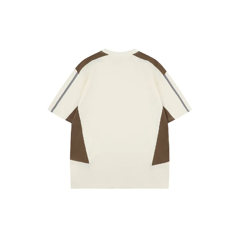 Street Loose Cotton Blended Fabric T Shirt Unisex-3