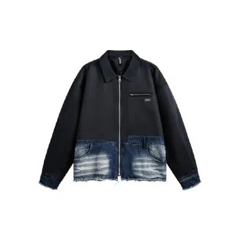 Casual Warming Blended Synthetic Fabrics Jacket