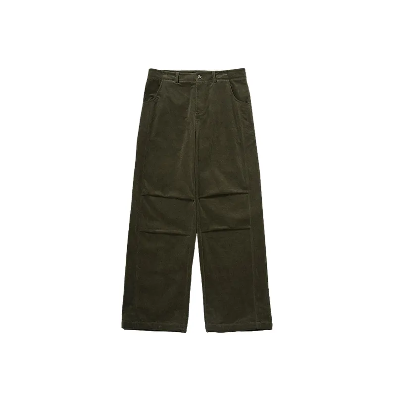Basics Loose 100% Cotton Casual Pants-6