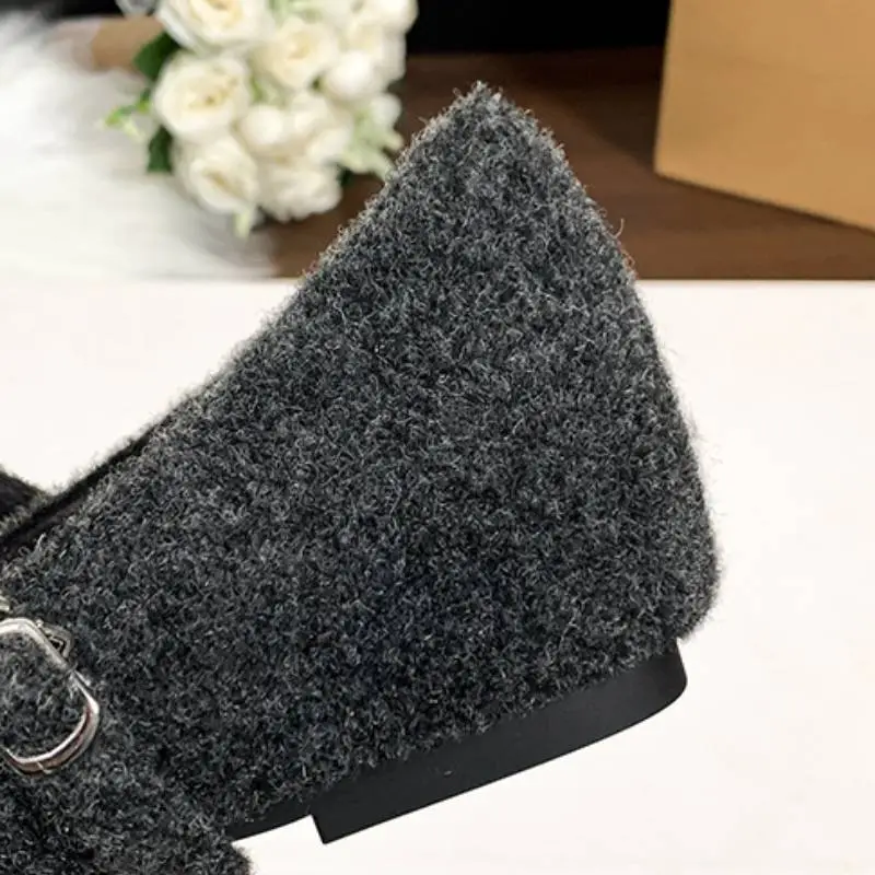 Fashionable Rhinestone Mary Jane Shoes-4