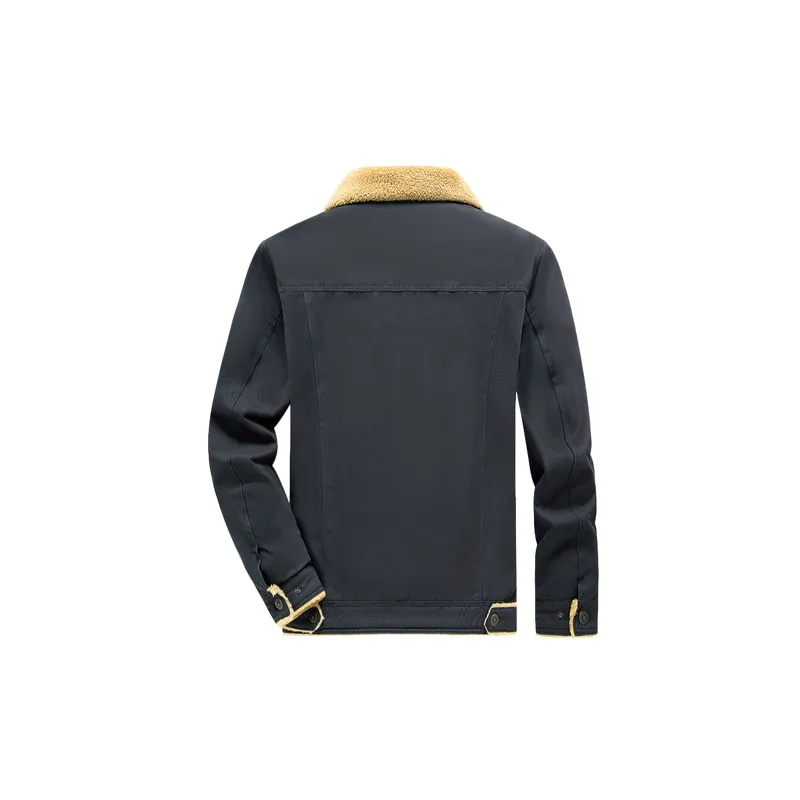 Casual Warm Cotton Jacket-3