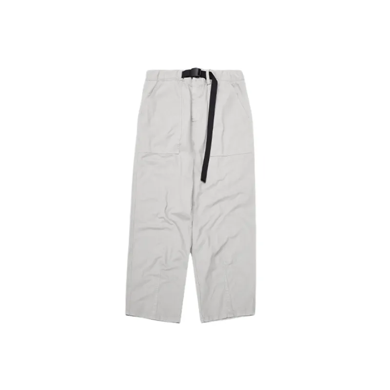 Basics Loose 100% Cotton Casual Pants-4