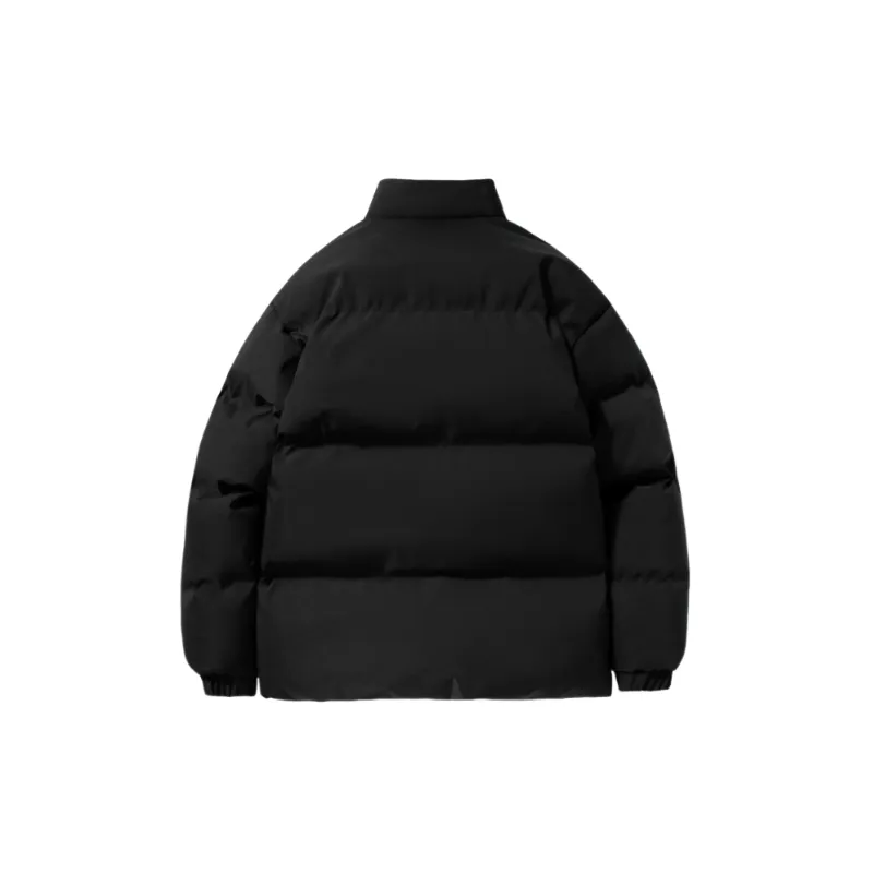 Casual Plain Cotton Quilted Jacket-1