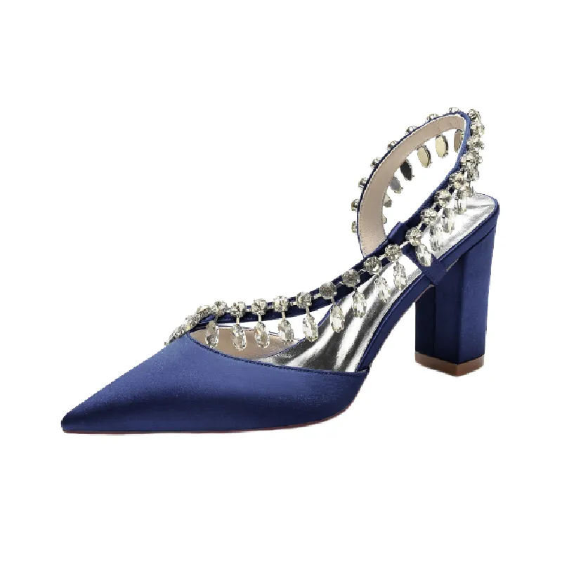 Sexy Rhinestone High Heels-5