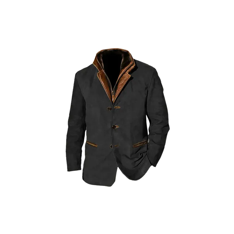 Fashionable Retro Business Suit-3