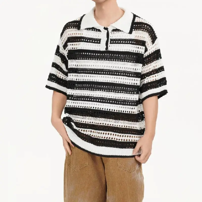 Casual Loose Polyester T-Shirt Unisex-7