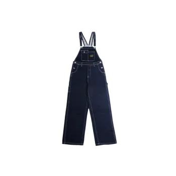 Retro Simple Cotton Overall Women
