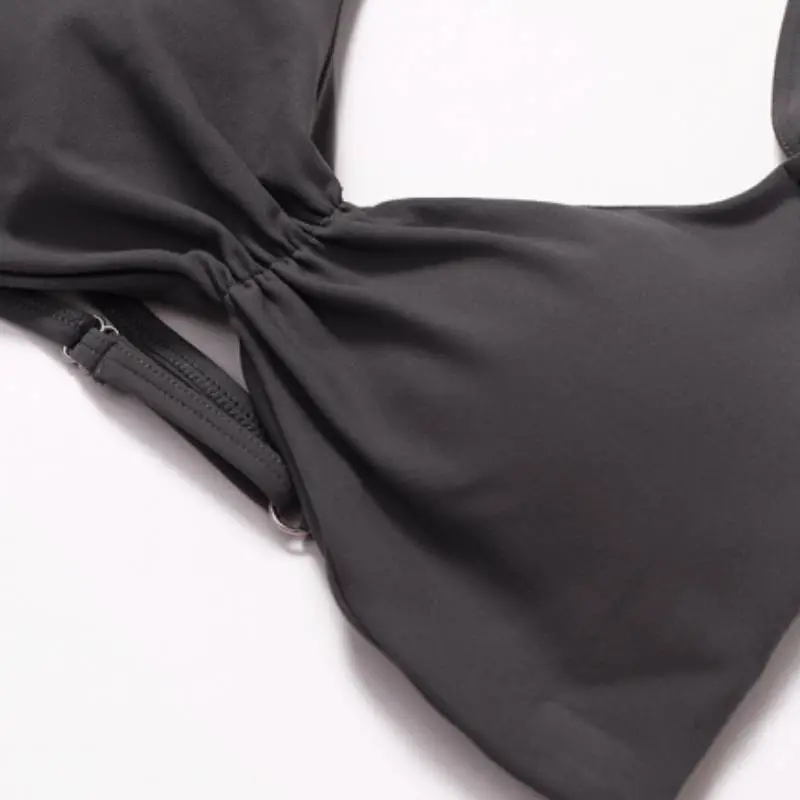 Casual Plain Sports Underwear Women-4