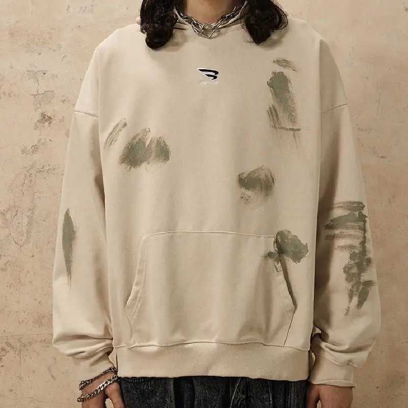 Fashionable Embroidered Sweatshirt-3