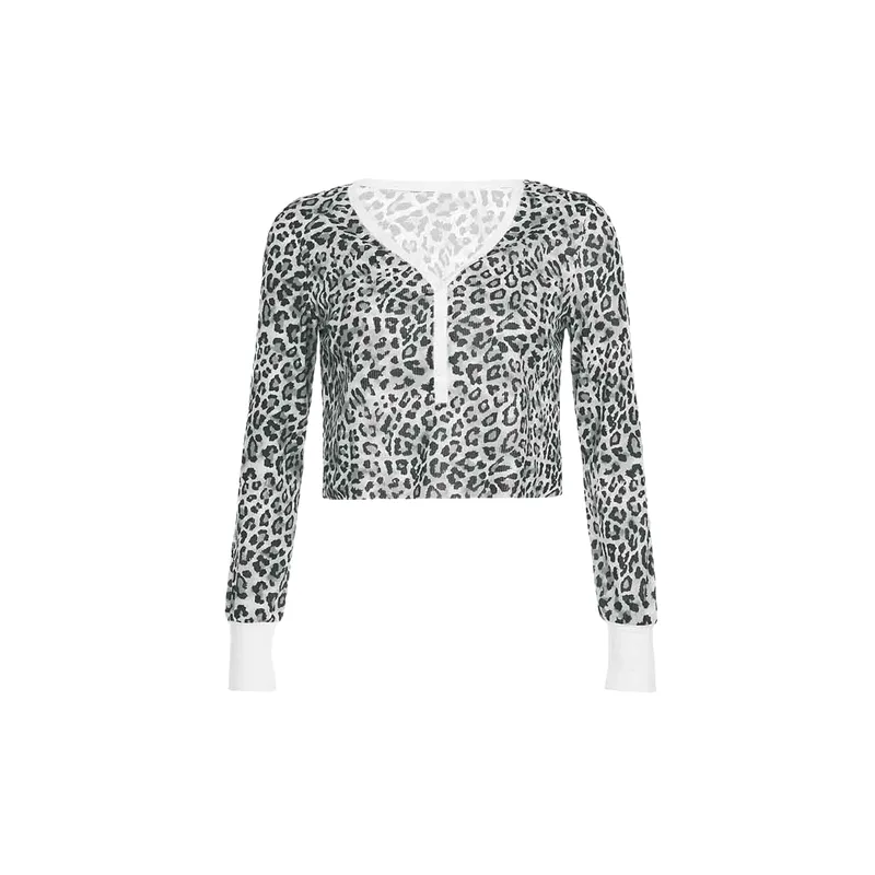 Fashionable Sexy Rib Knit T Shirt Women-8