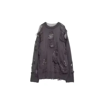 Ripped Hollow Out Sweater