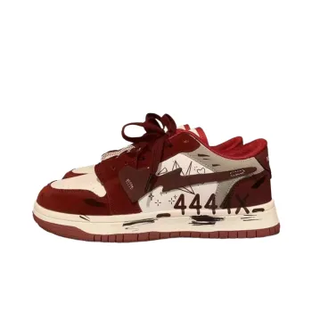 Original Fashion Retro Niche Graffiti Old Board Shoes