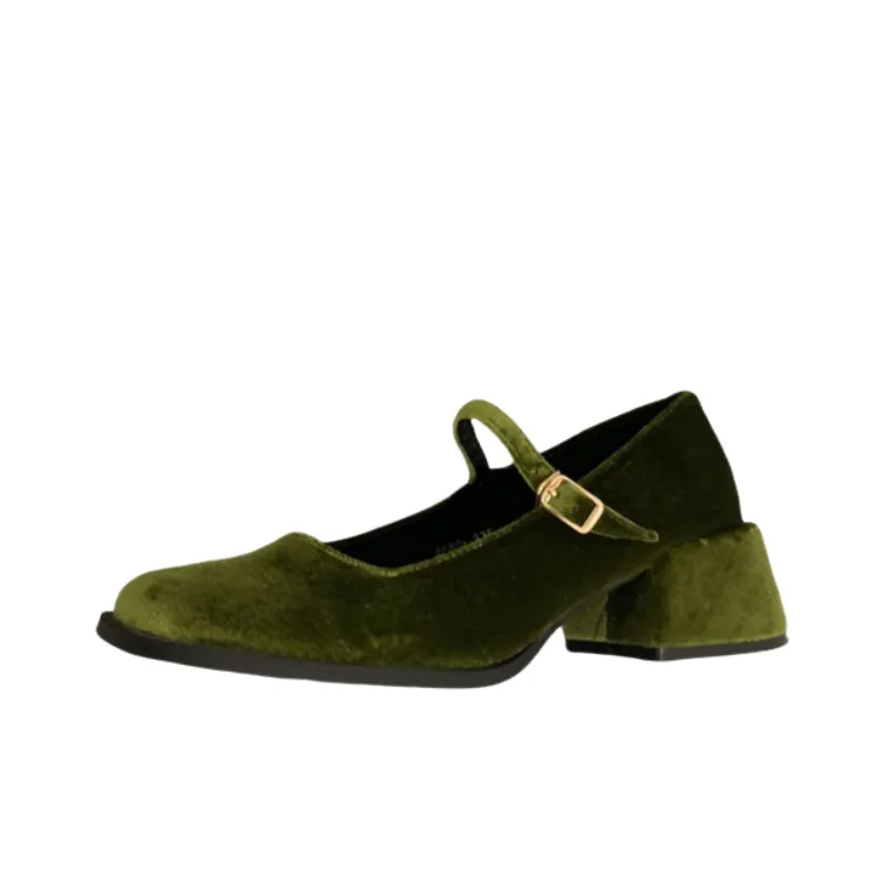Retro Fashionable Mary Jane Shoes-0