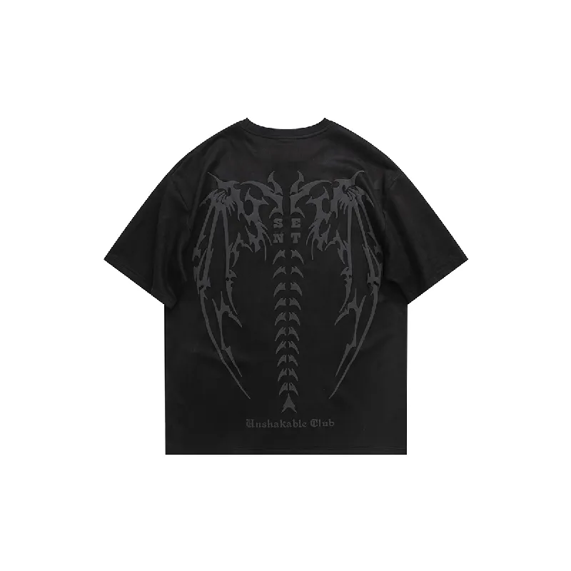 Street Retro Suede T-Shirt-5