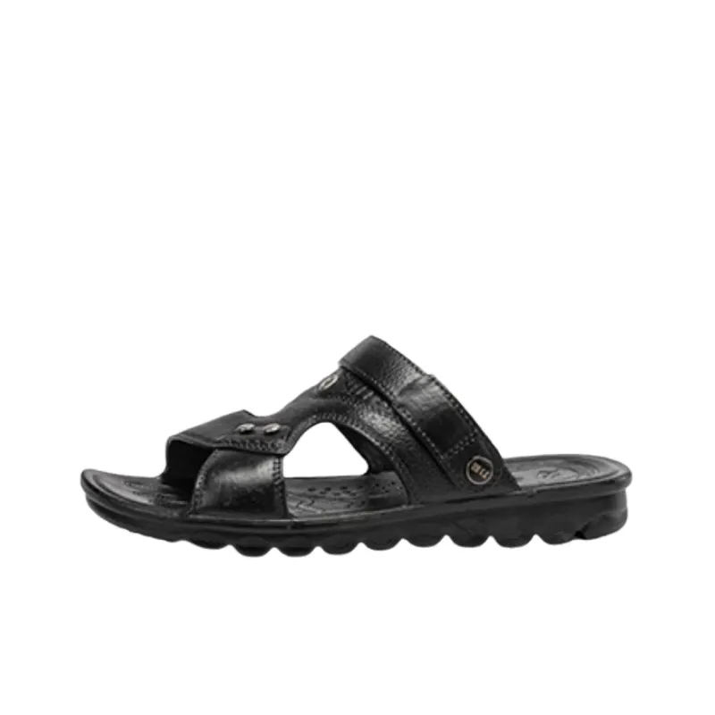 Simple Plain Beach Sandals-0