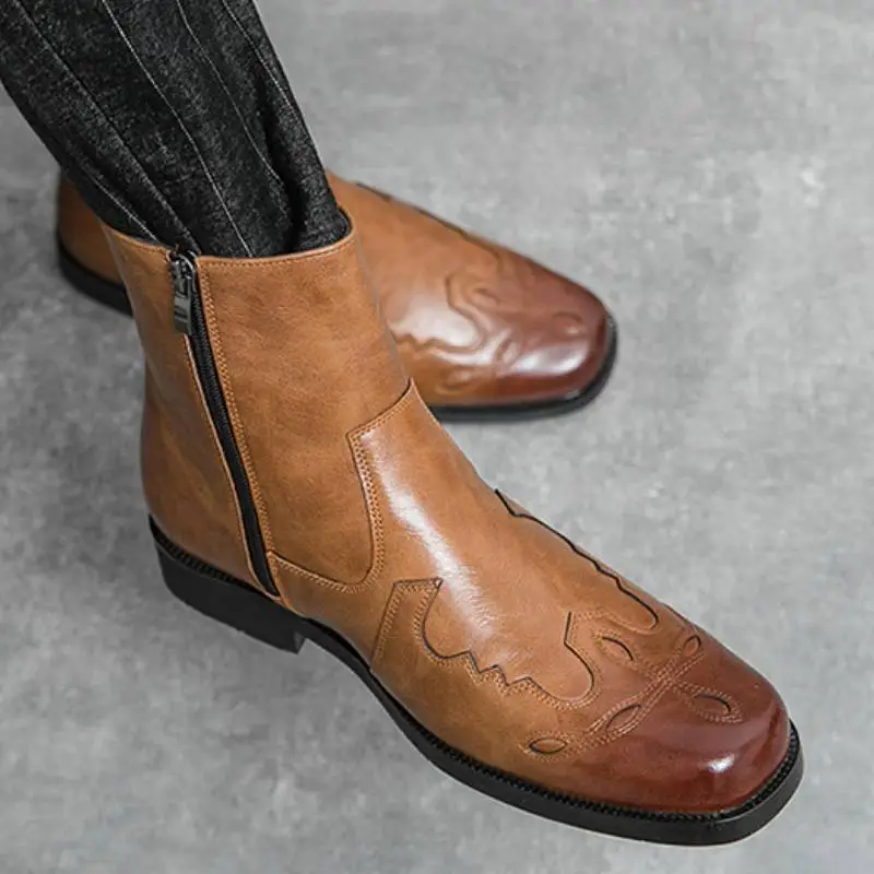 Fashion Casual Ankle Boots-4