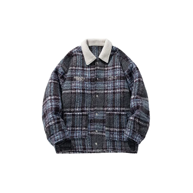 Preppy Striped Loose Jacket-2