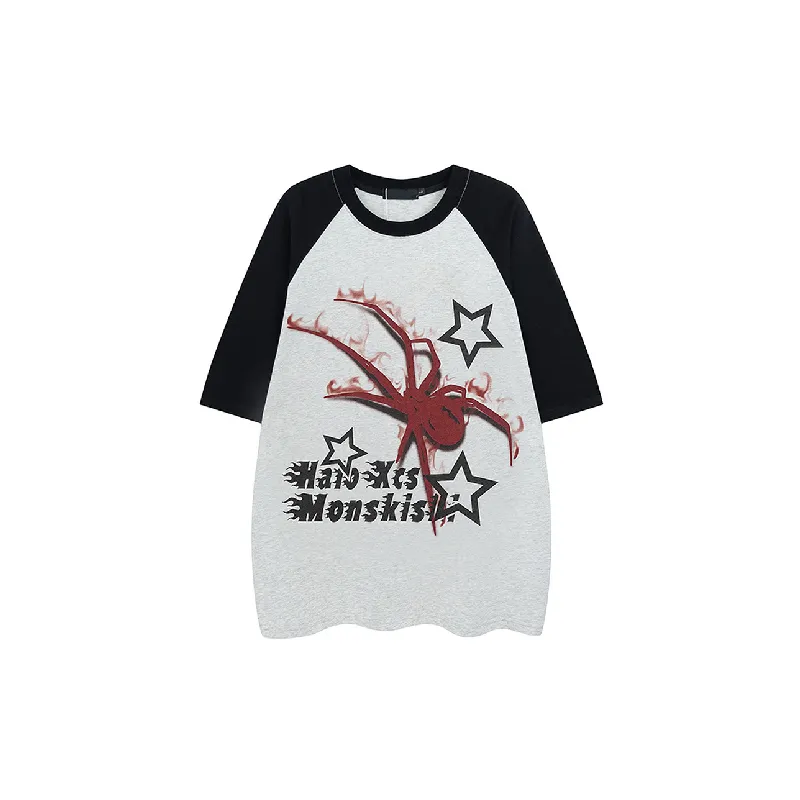 Casual Loose 100% Cotton T-Shirt-0