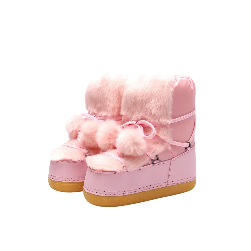 Fashionable Warming Snow Boots-0