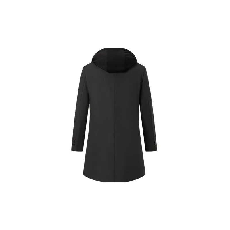 Casual Loose Woolen Fabric Coat-3