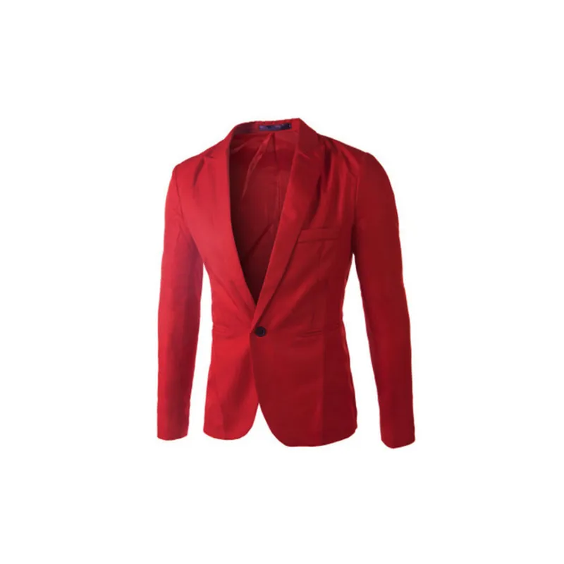 Casual Plain Business Suit-6