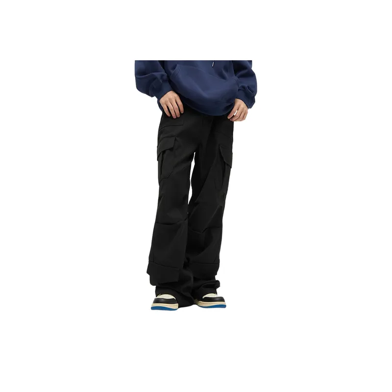 Fashion Loose Cargo Pants-2