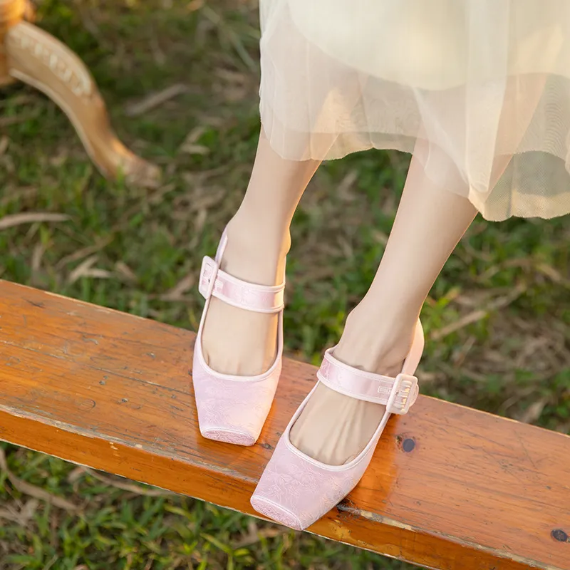 Casual Waterproof High Heels-2